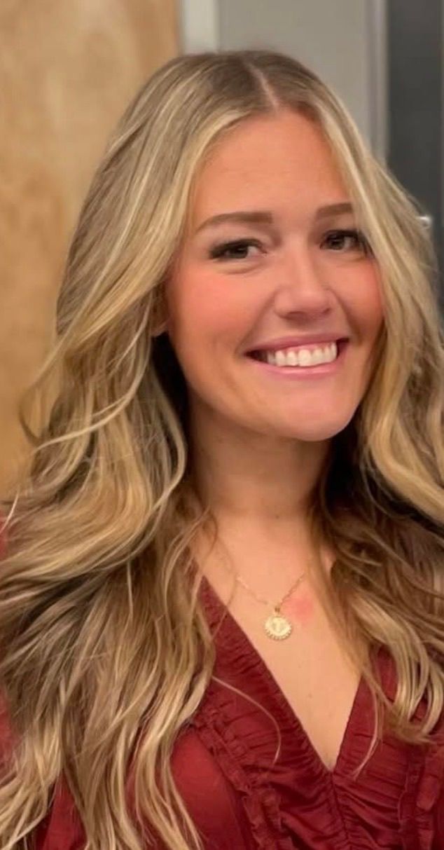 Jordyn Campbell, Auditor candidate, smiling with long blonde hair
